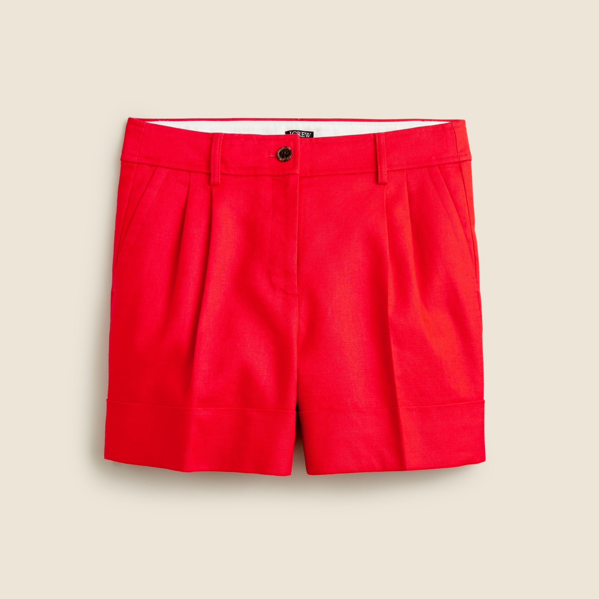 J.Crew Remi Short In Stretch Linen Blend For Women
