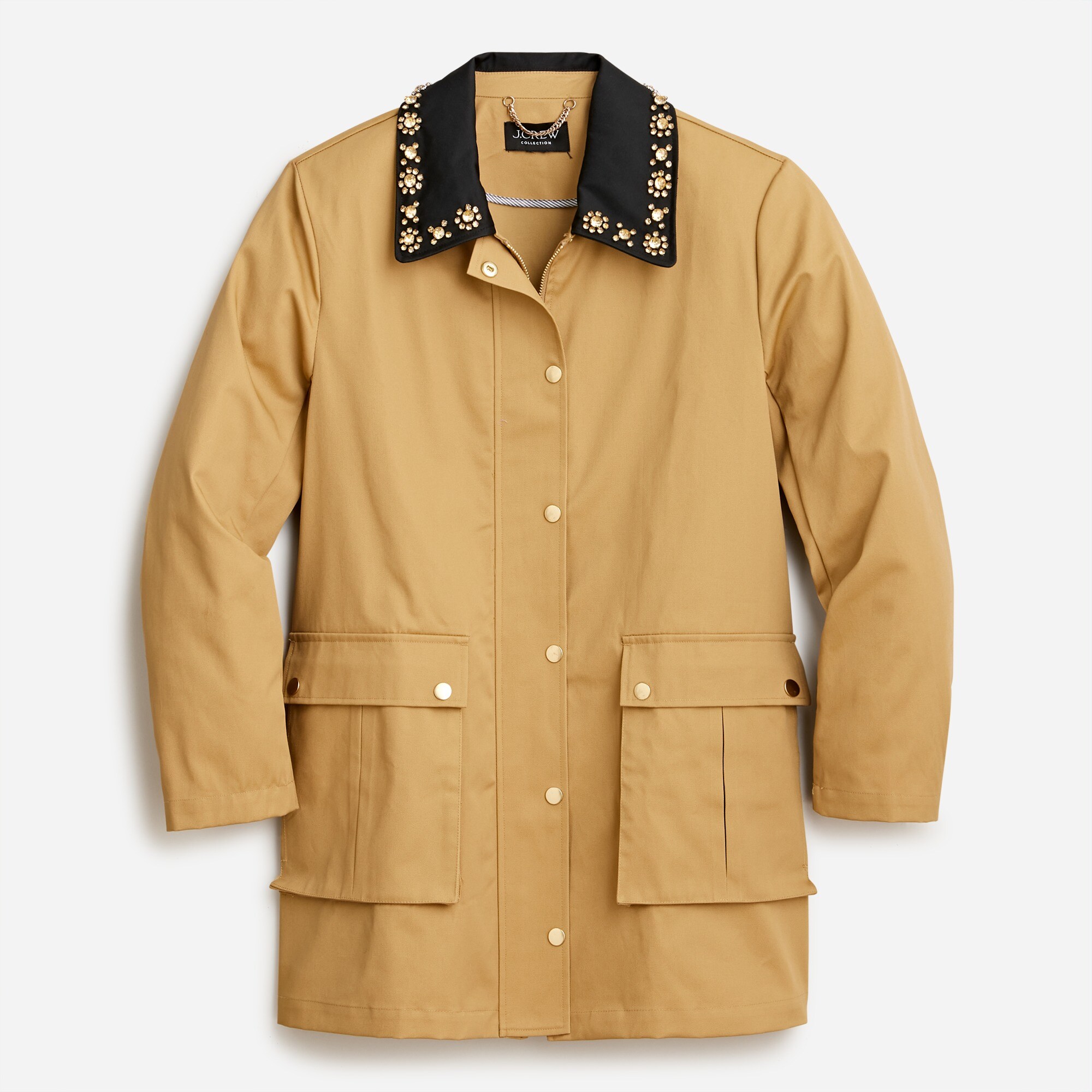 Collection Barn Jacket™ with embellished collar
