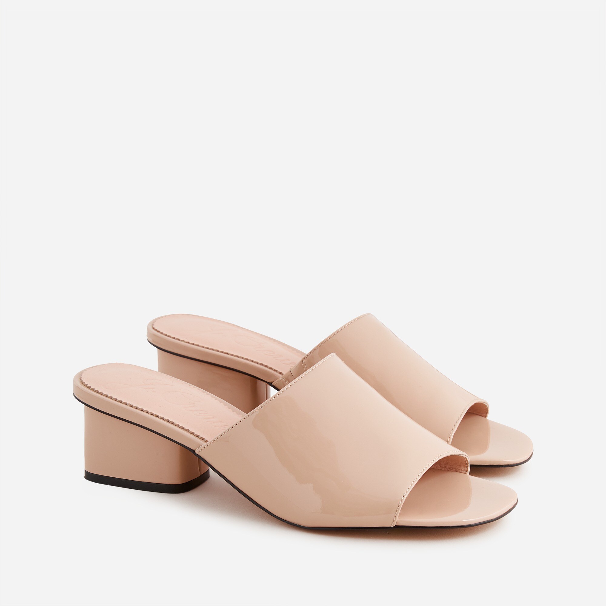 1997 Mules In Patent Leather For Women | J.Crew