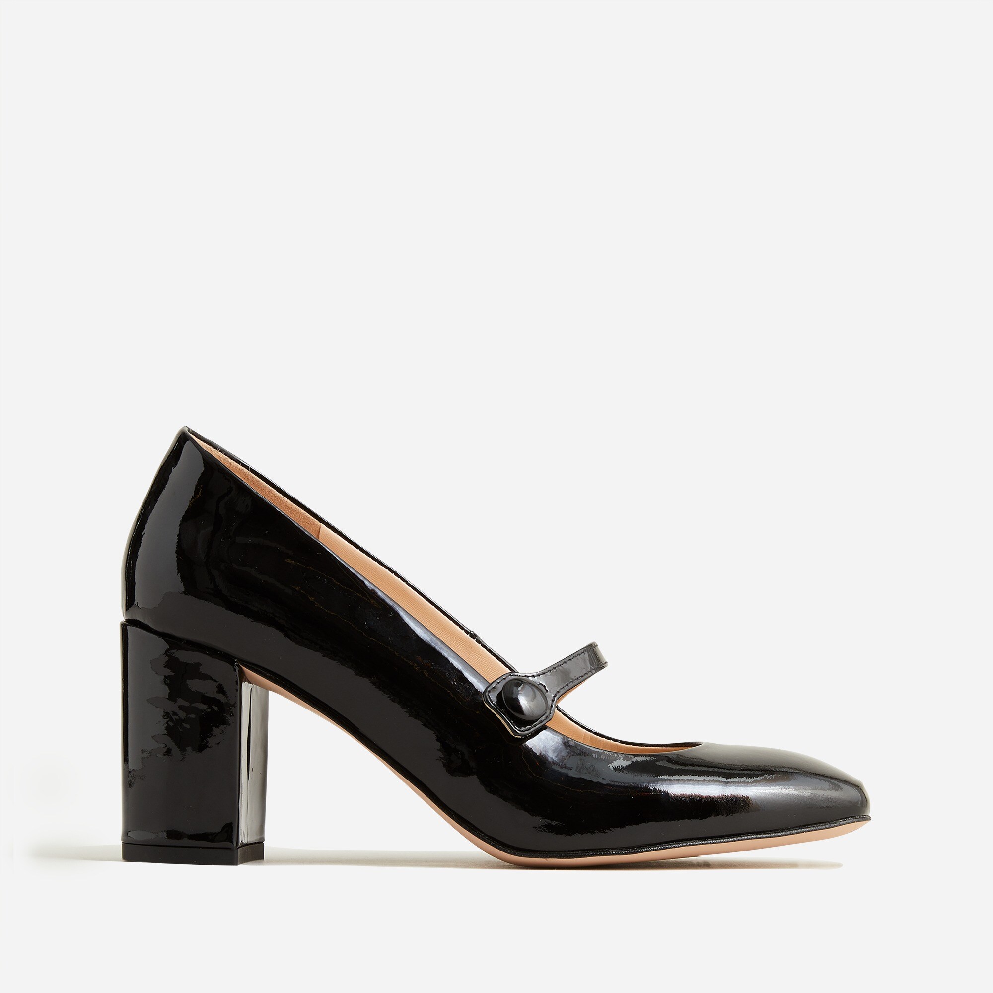Maisie Mary Jane heels in Italian patent leather