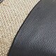 Anya slingback flats in Italian linen KHAKI BLACK 