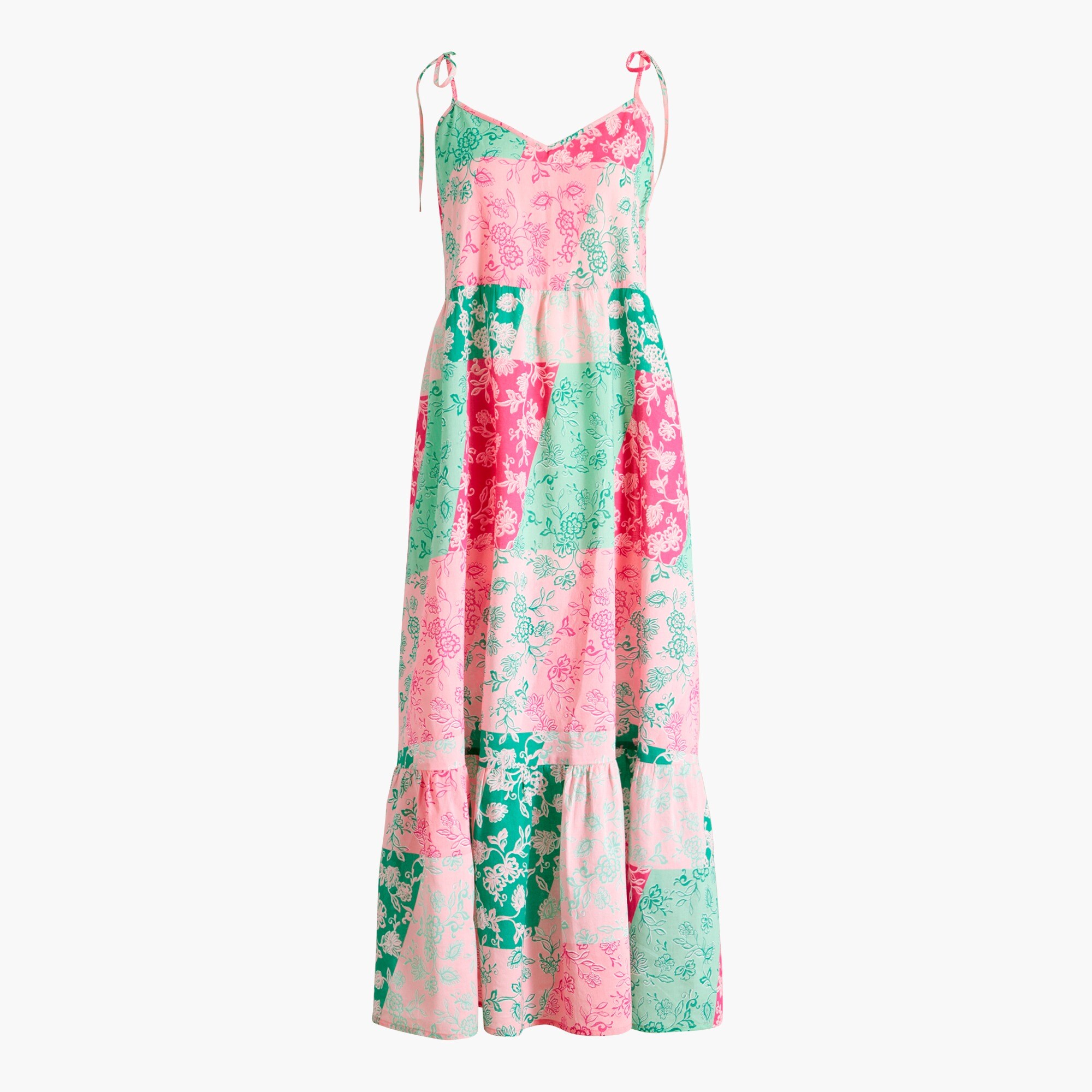 tiered maxi cover-up for women