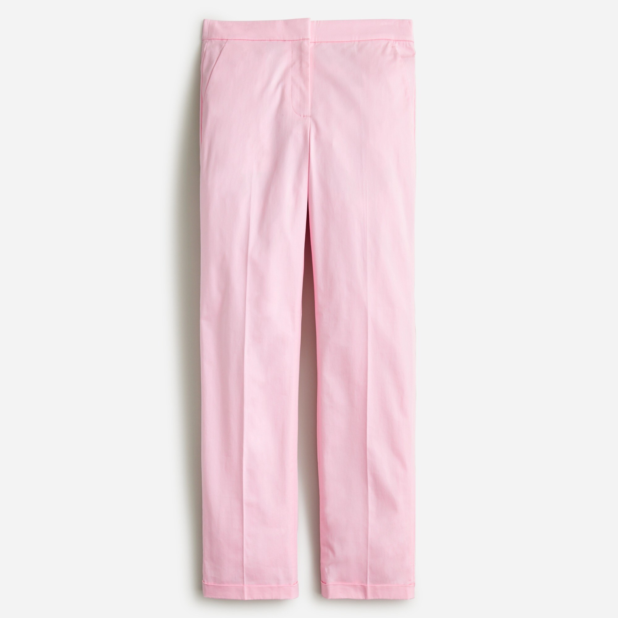 Kate cuffed straight-leg pant in lightweight chino