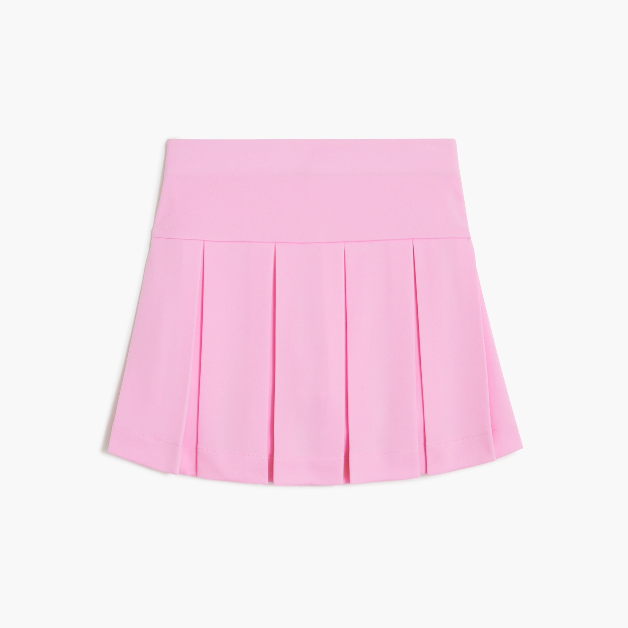 Girls' pleated active skort