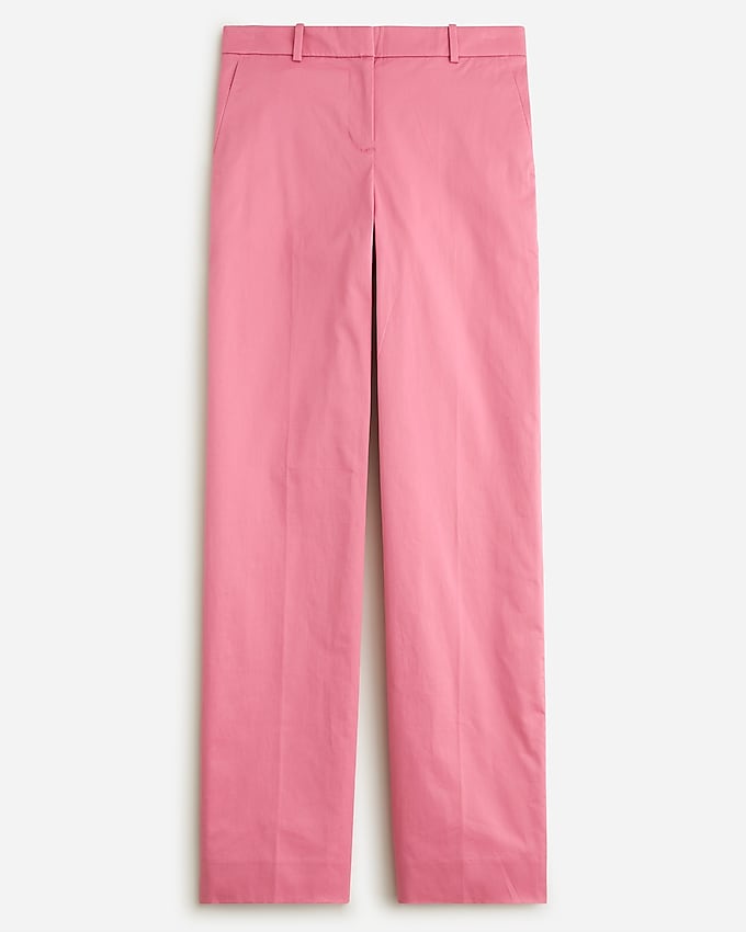 j.crew: full-length sydney wide-leg pant in lightweight chino for women, right side, view zoomed