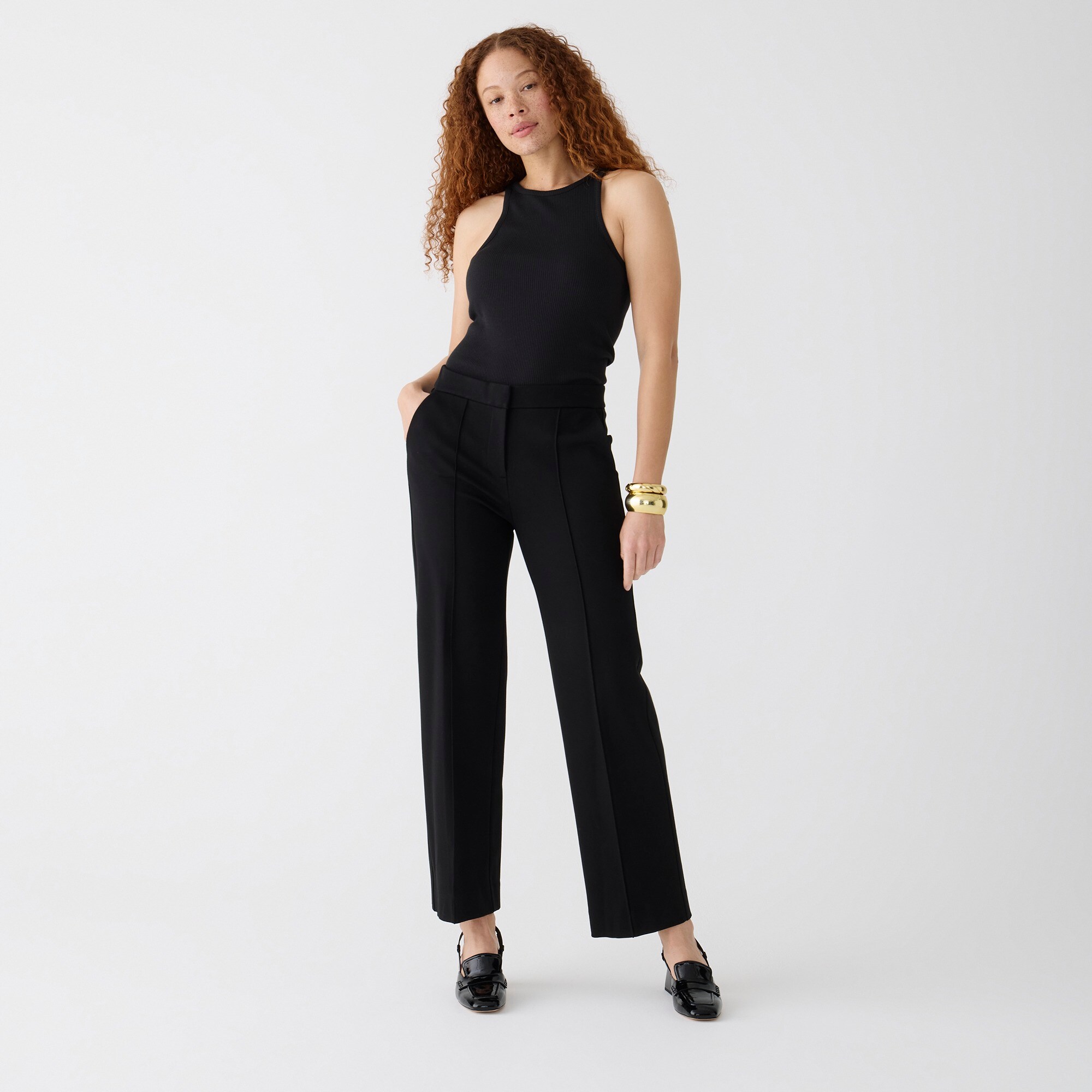 Jules Wide Leg Ponte Pants