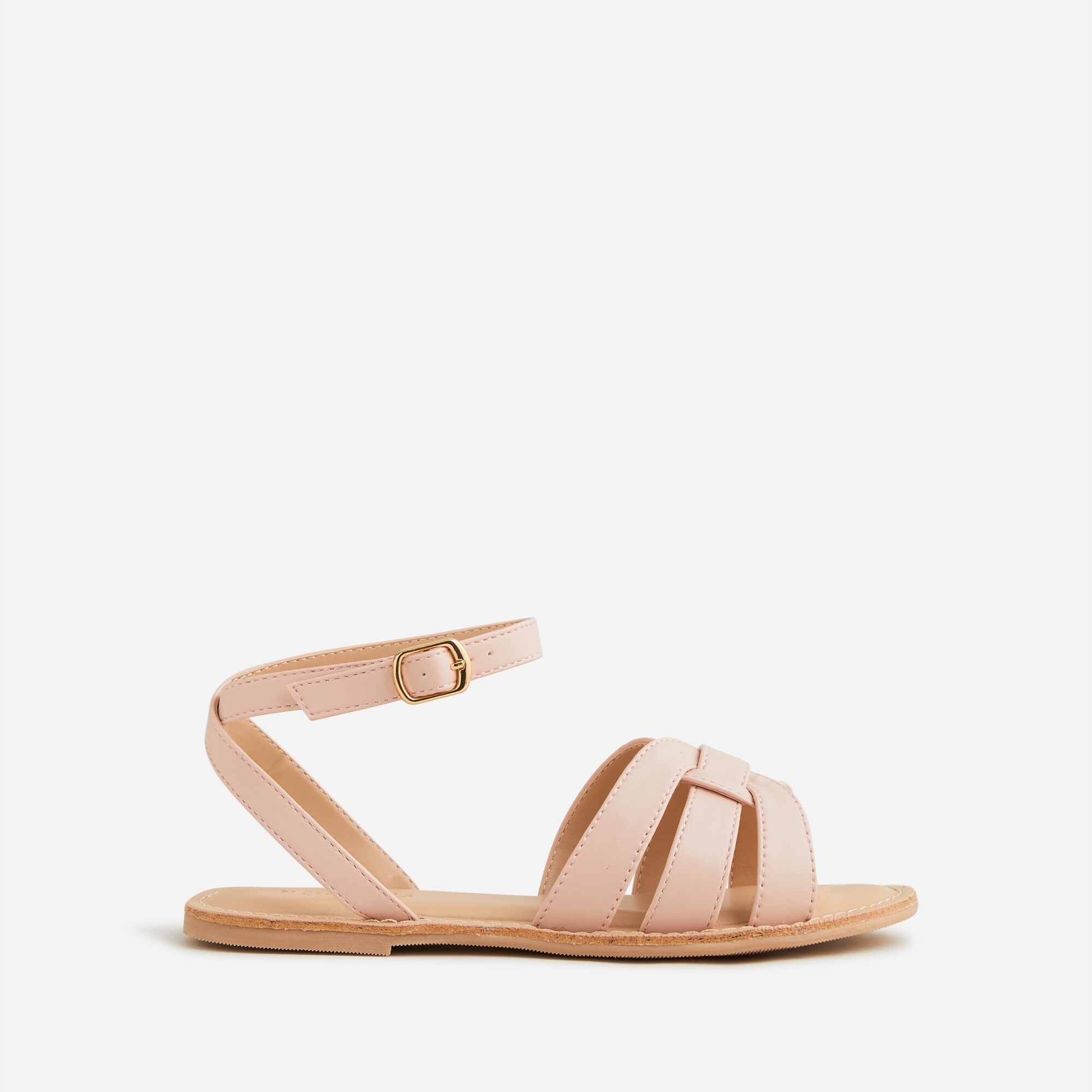 girls Girls&apos; basketweave sandals