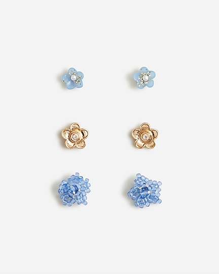  Girls&apos; spring earrings three-pack