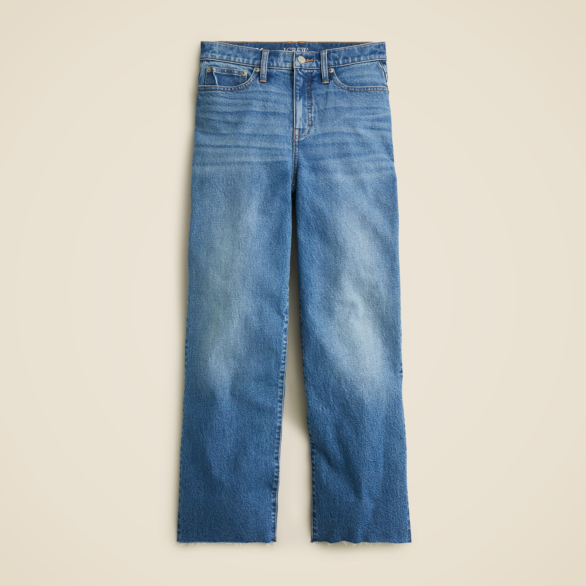 Slim wide-leg jean in Lakeshore wash