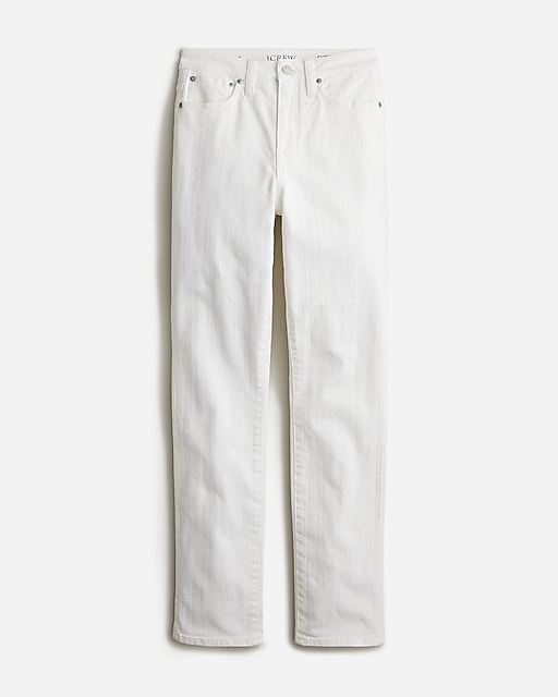  Curvy vintage slim-straight jean in white wash