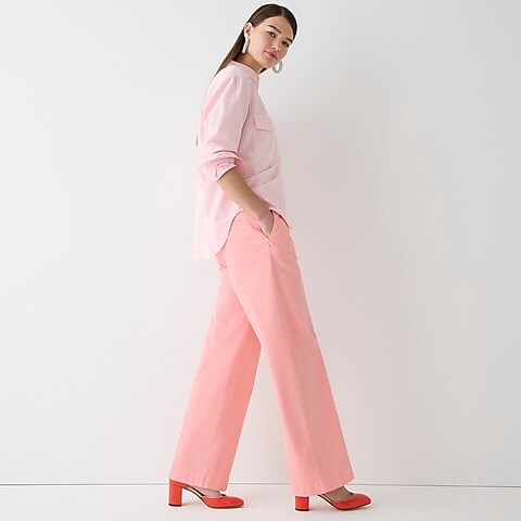 womens Pleated capeside chino pant