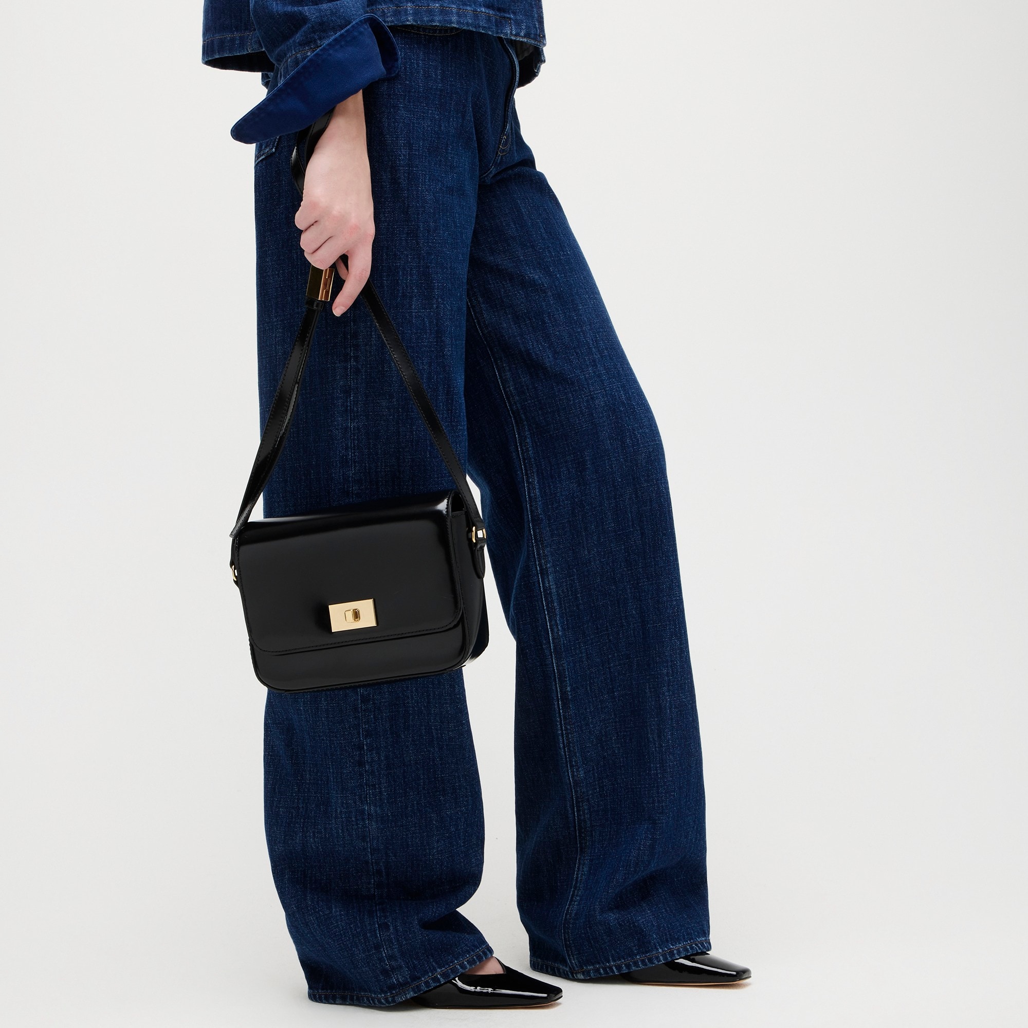 J.Crew Edie Crossbody Bag In Italian Leather For Women