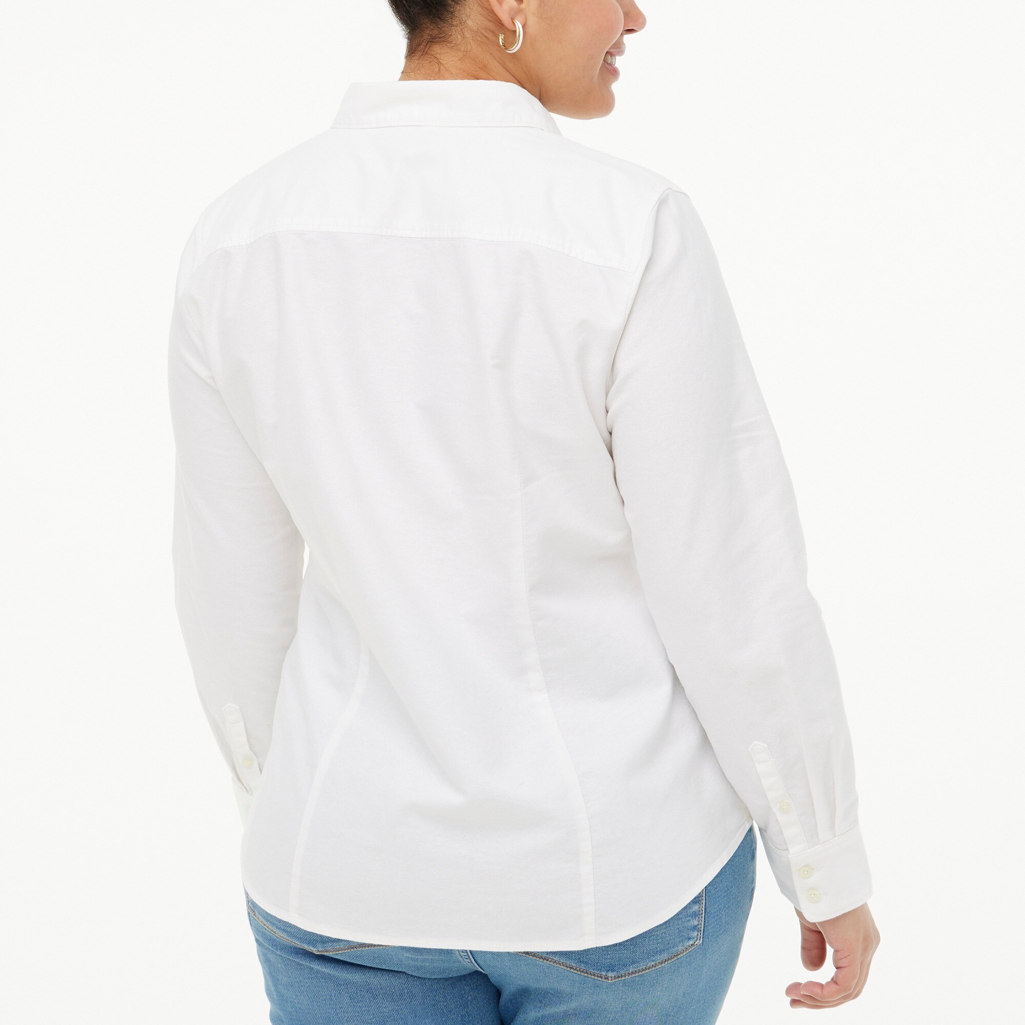 Button-up oxford shirt in signature fit