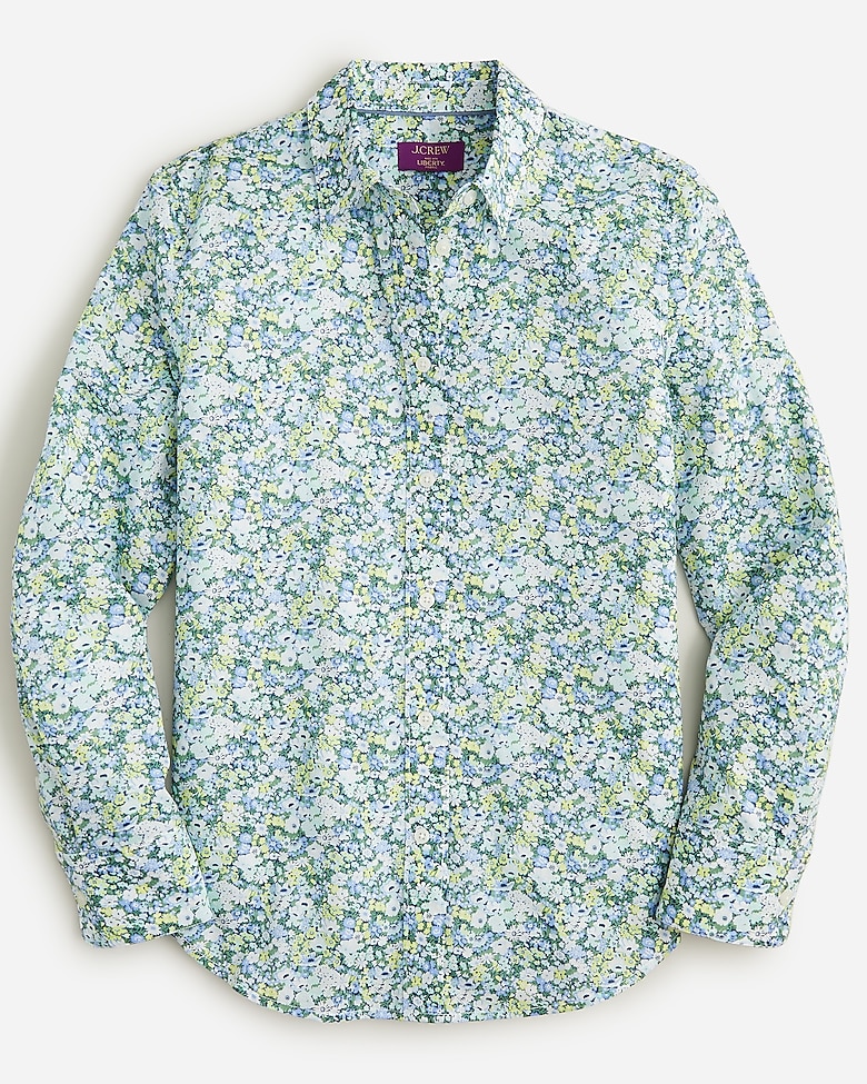 J.Crew: Slim-fit Shirt In Liberty® Thorpe Hill Fabric For Women