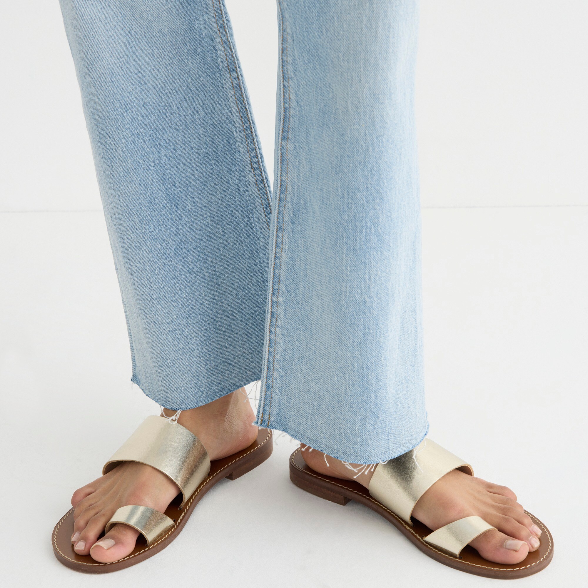  Marta made-in-Italy metallic leather sandals