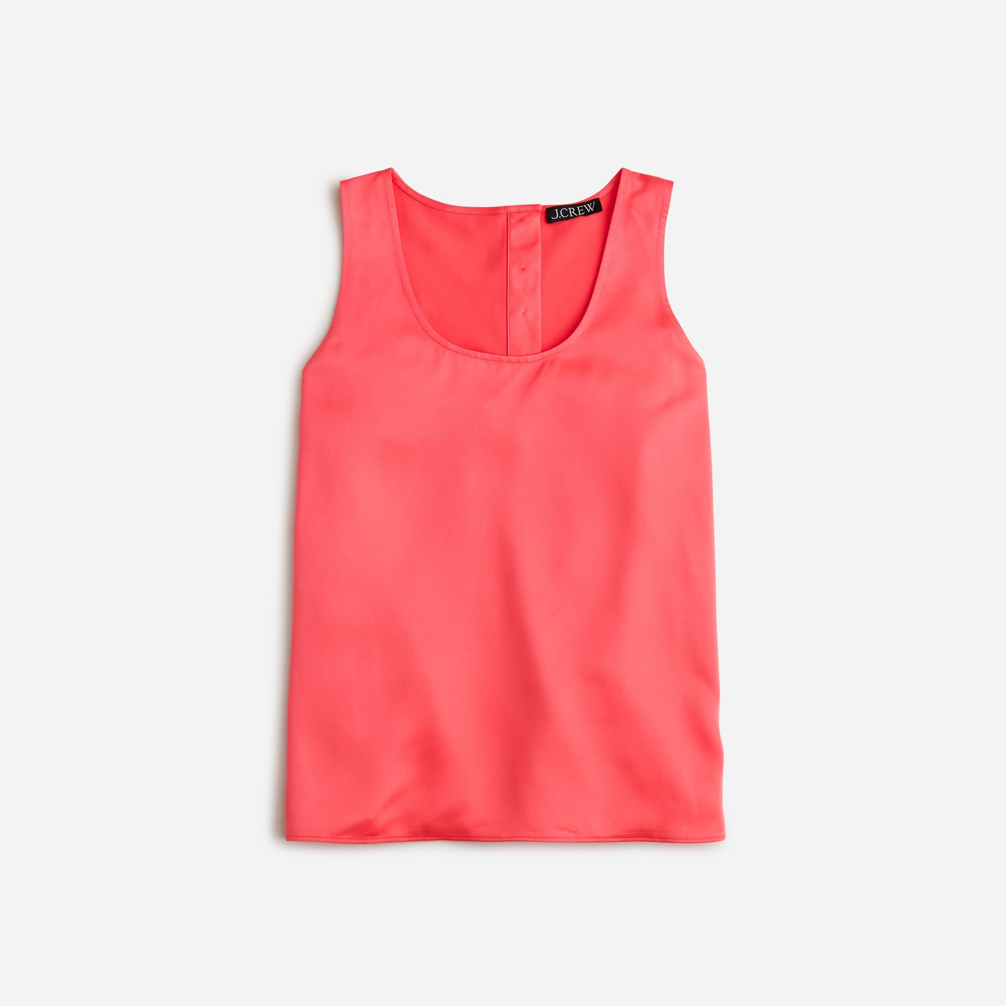 womens Sleeveless shell top in everyday crepe