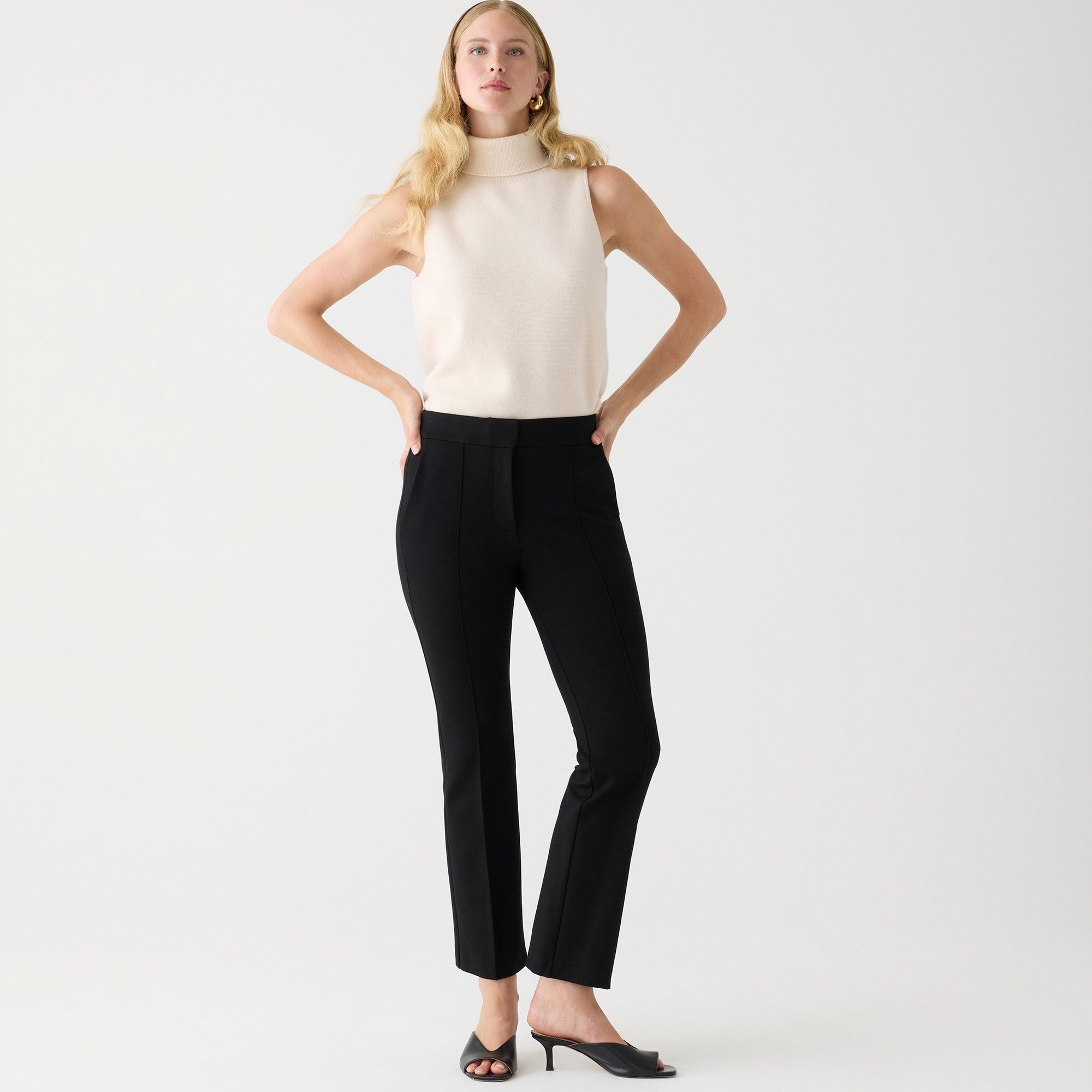 J.Crew: Demi-boot Pant In Italian Ponte For Women