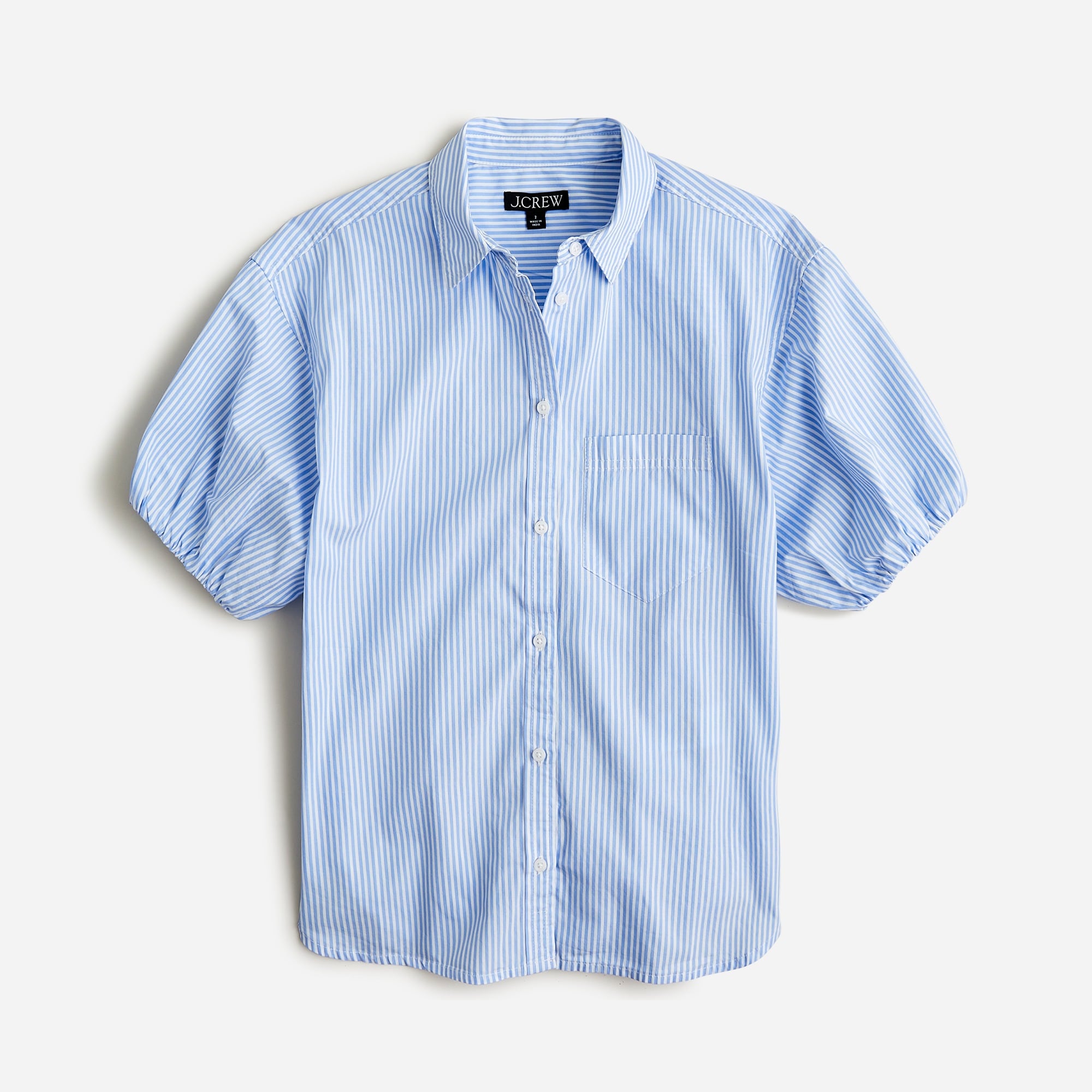 Organic Linen Cotton Twist Square Top | EILEEN FISHER