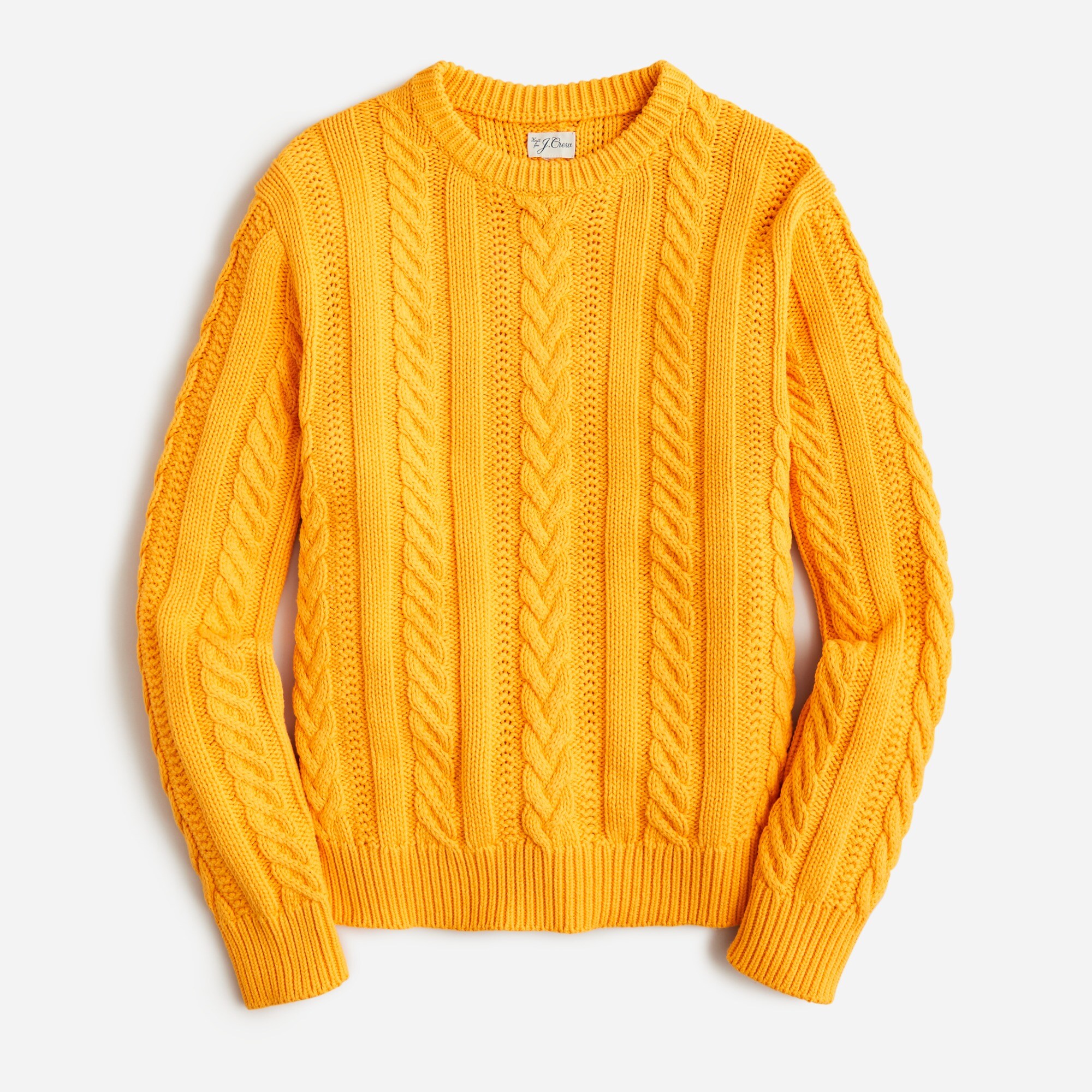 Heritage Cotton Cable-knit Sweater For Men | J.Crew
