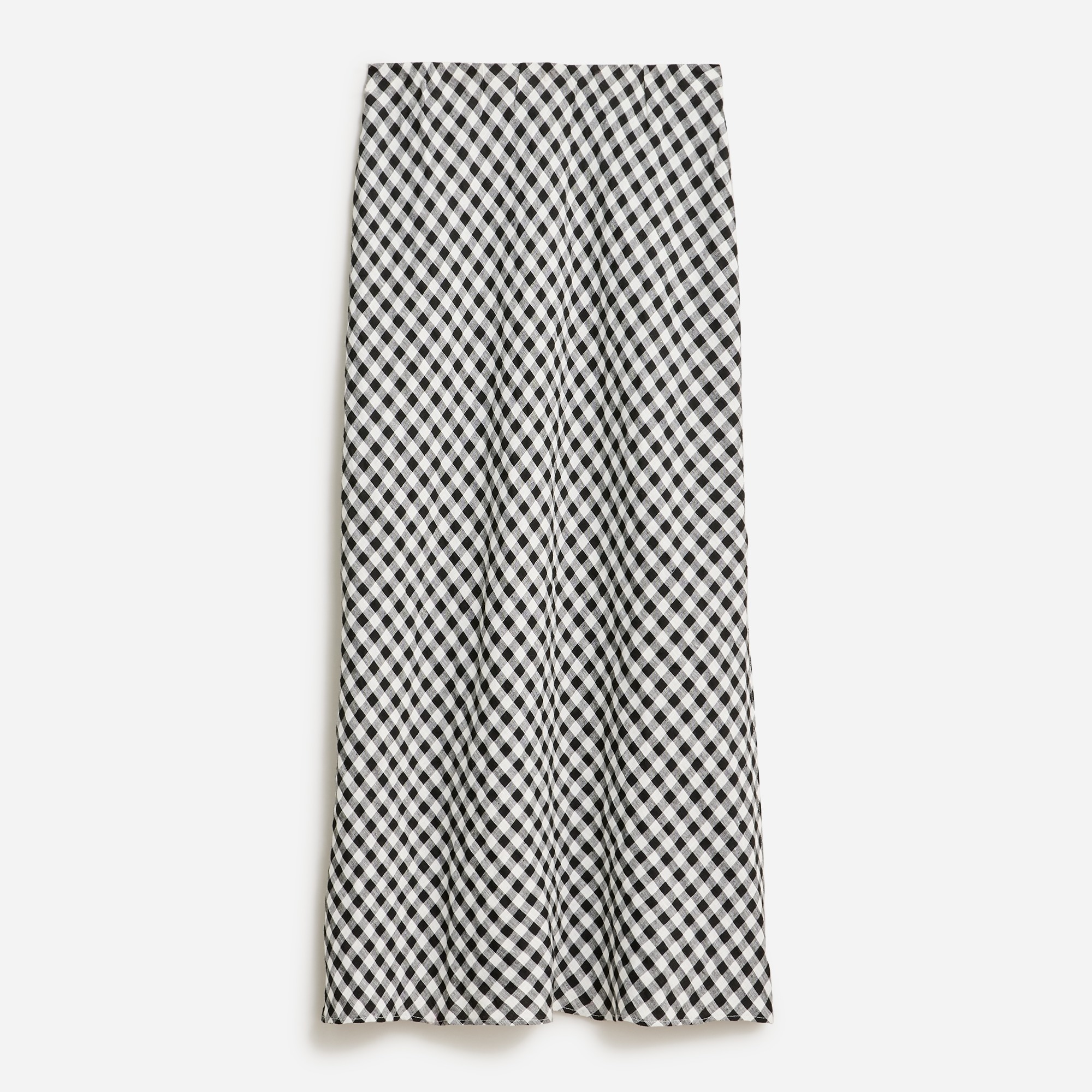 J crew gingham clearance skirt