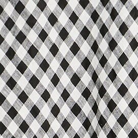 Gwyneth slip skirt in Gramercy gingham linen BLACK IVORY j.crew: gwyneth slip skirt in gramercy gingham linen for women