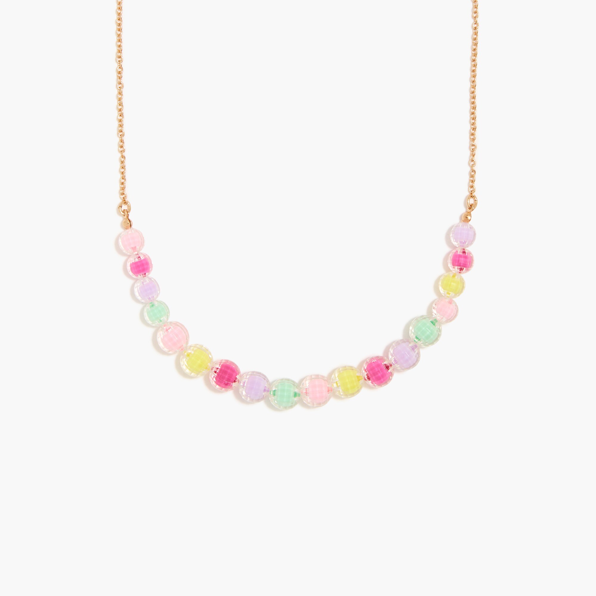 Girls' beaded necklace