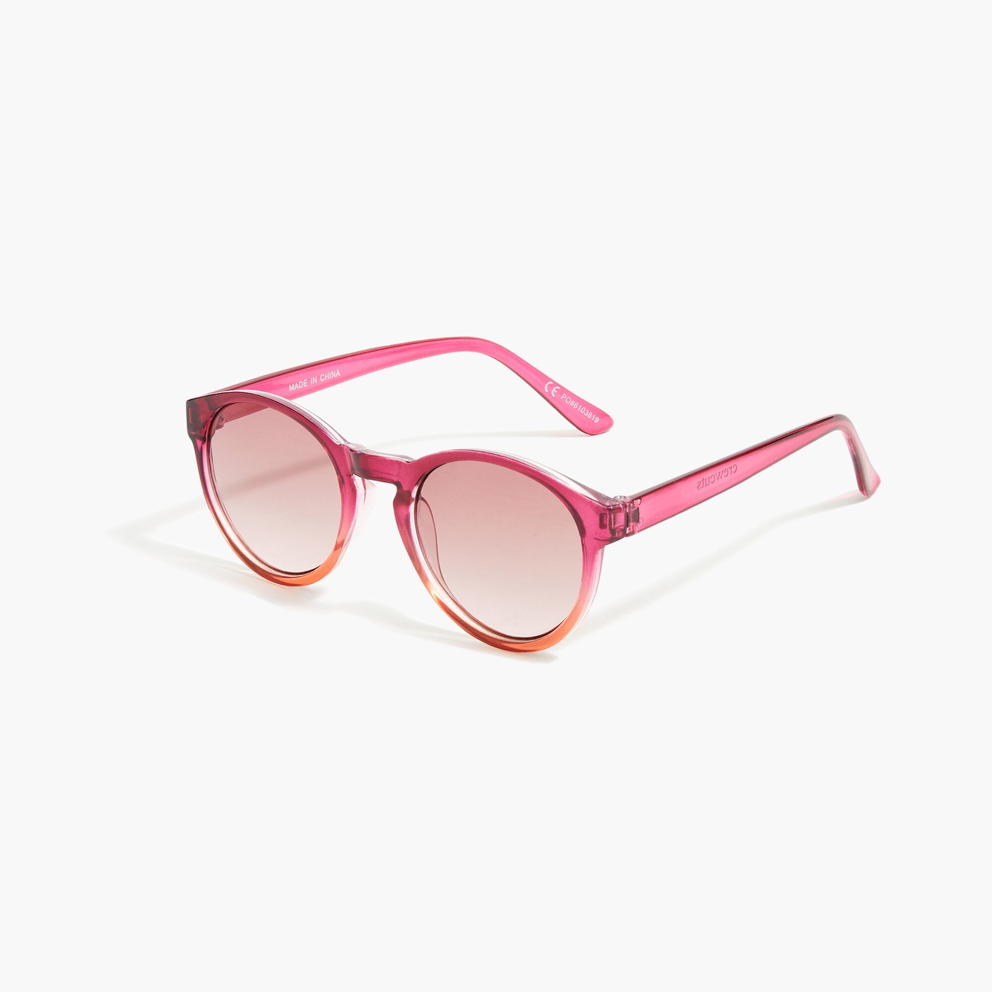 girls&apos; round-frame sunglasses for girls