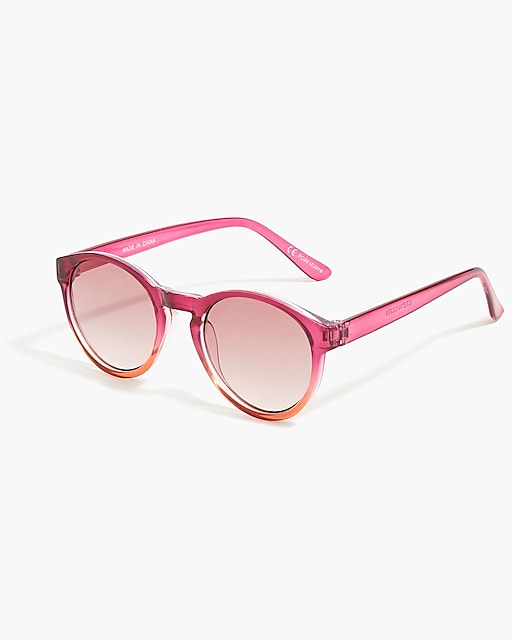 girls Girls&apos; round-frame sunglasses