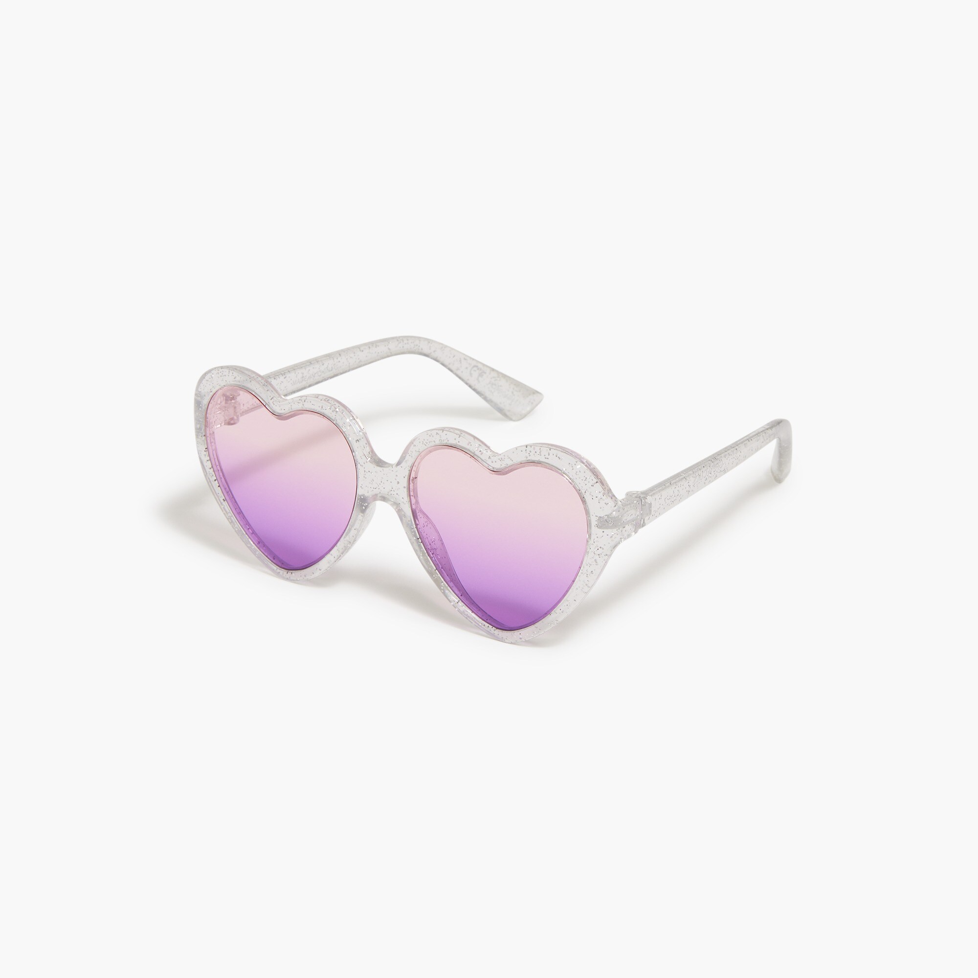 Girls' heart-framed sunglasses