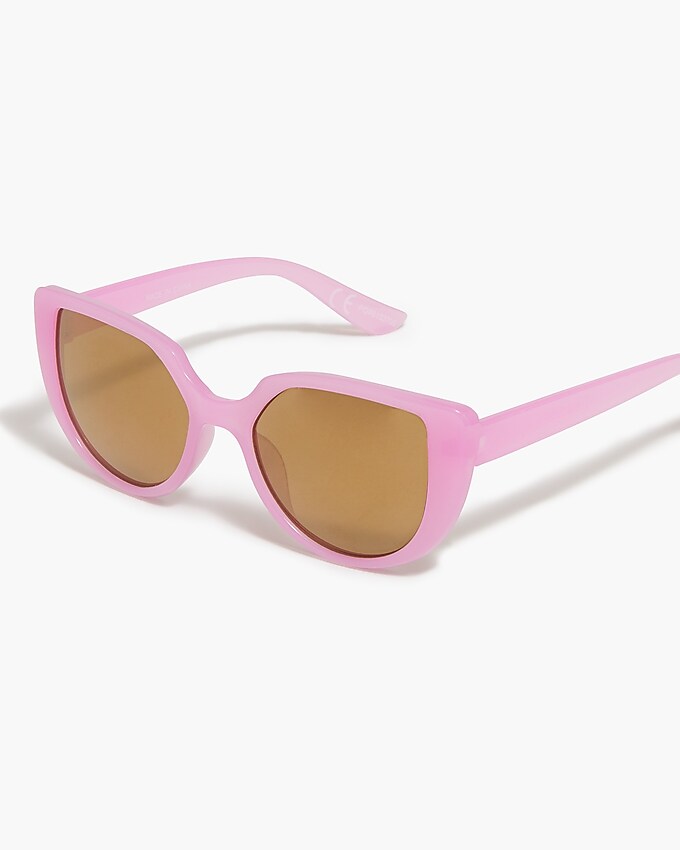 factory: girls&apos; cat-eye sunglasses for girls, right side, view zoomed