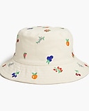 Girls&apos; embroidered bucket hat