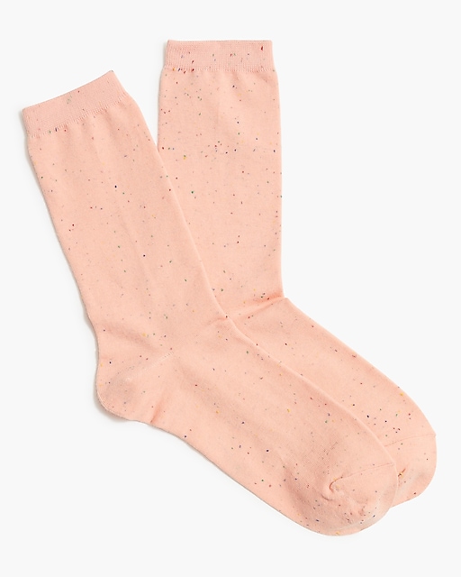  Color-fleck trouser socks
