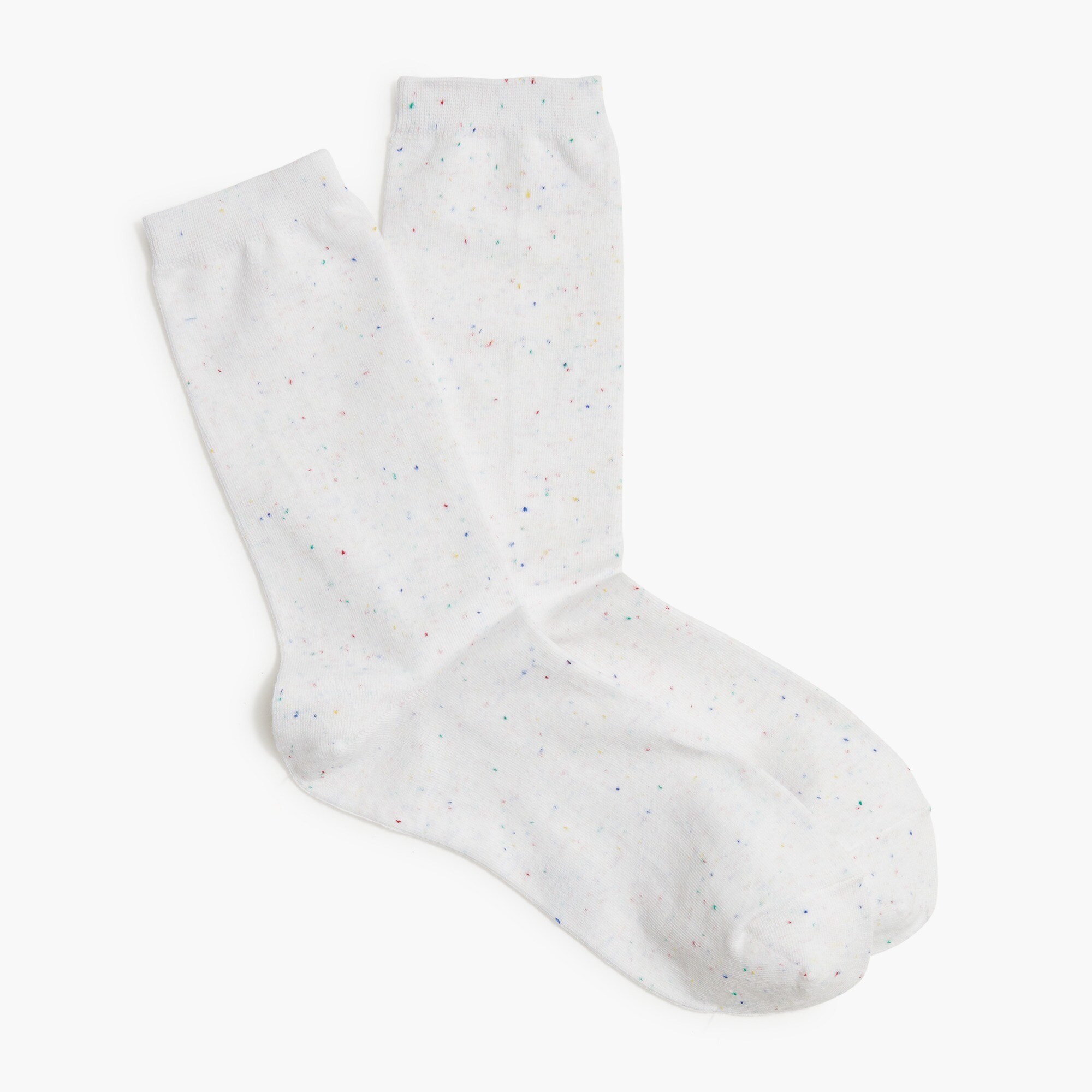 factory: color-fleck trouser socks for women, right side, view zoomed