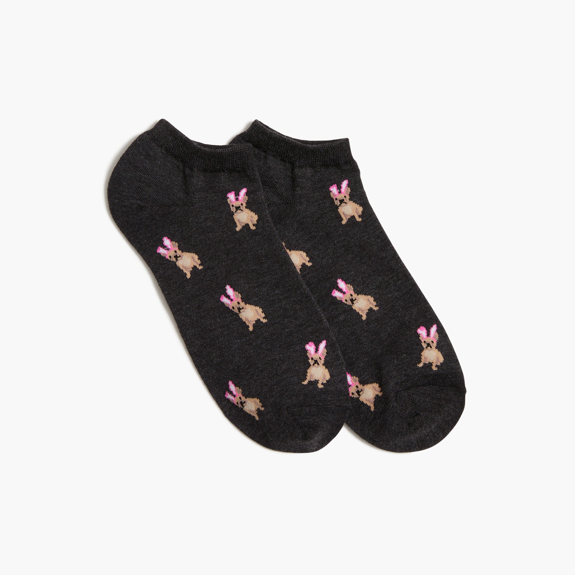 Bunny dog ankle socks