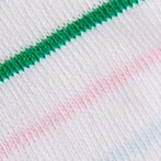 Striped no-show socks WHITE MULTI factory: striped no-show socks for women