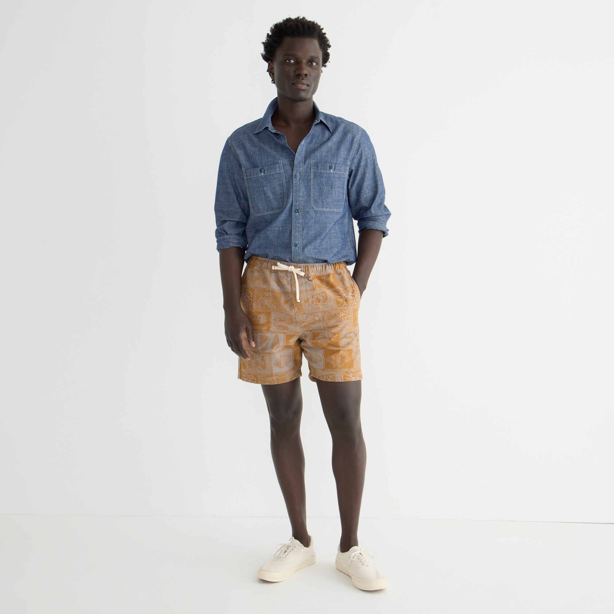 J crew mens drawstring shorts clearance