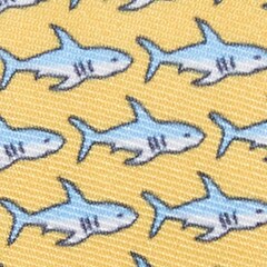 Boys&apos; yellow shark tie YELLOW factory: boys&apos; yellow shark tie for boys