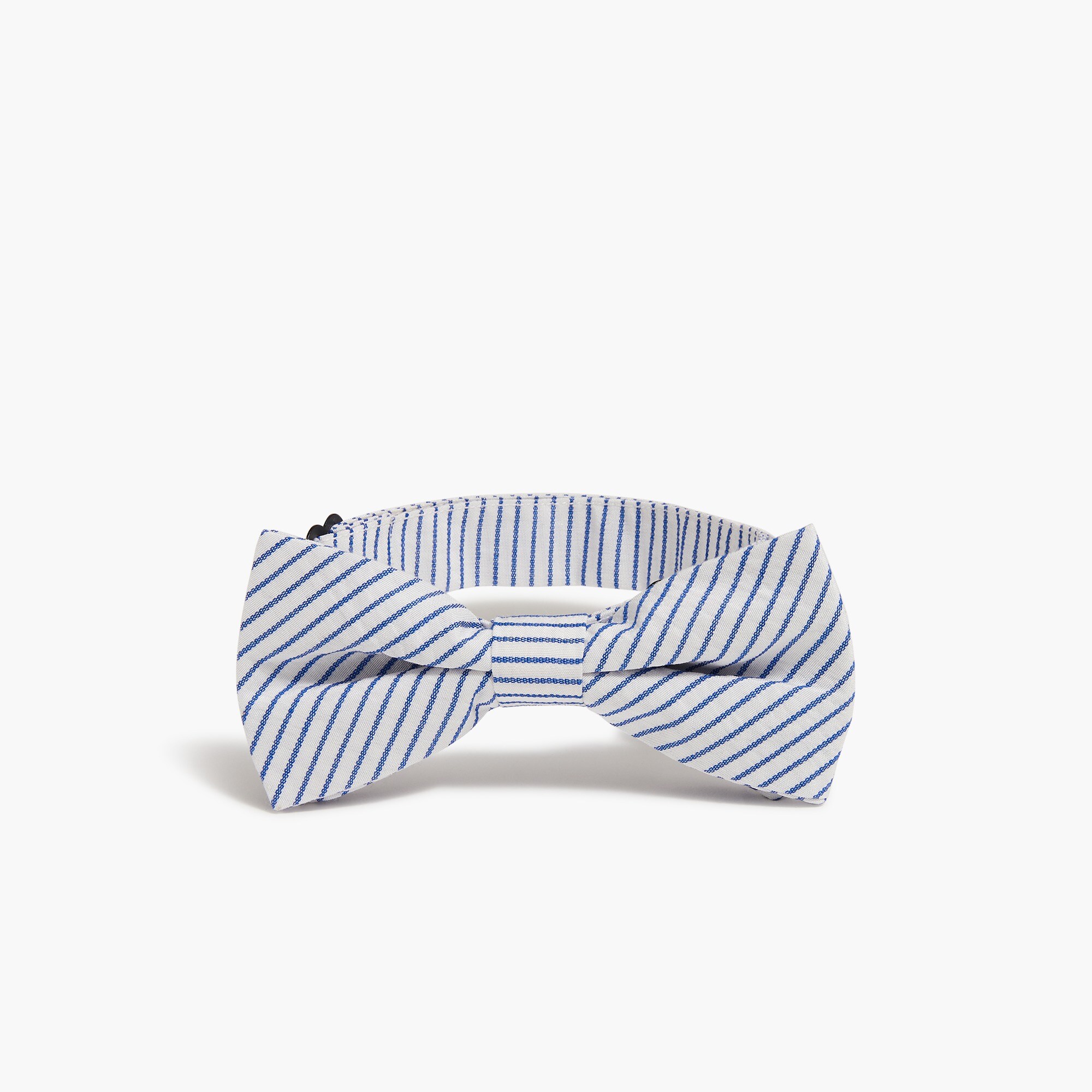 Boy's seersucker bow tie