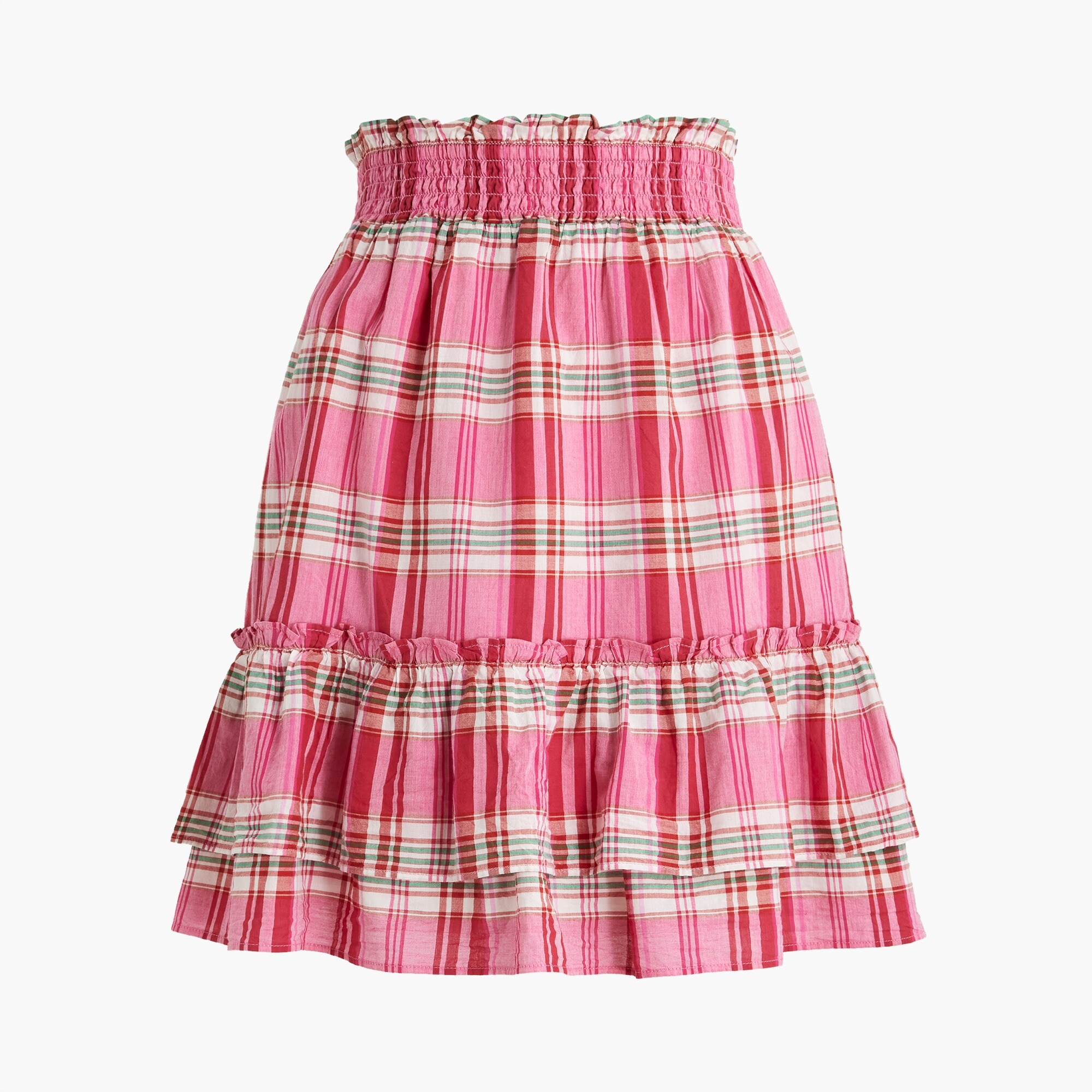 ruffle mini skirt for women