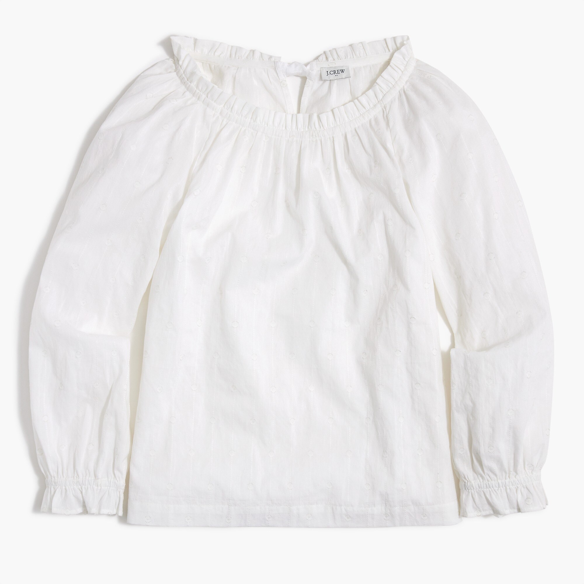 Ruffle tie-back top