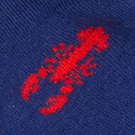 Chicken and waffles socks NAVY