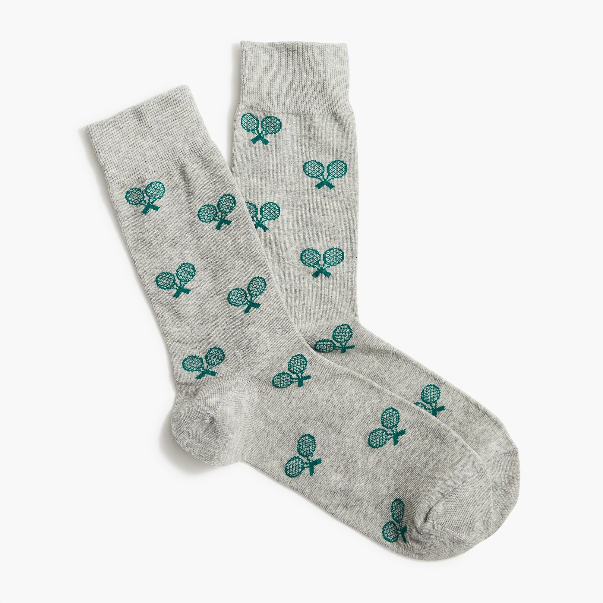 factory: tennis socks for men, right side, view zoomed