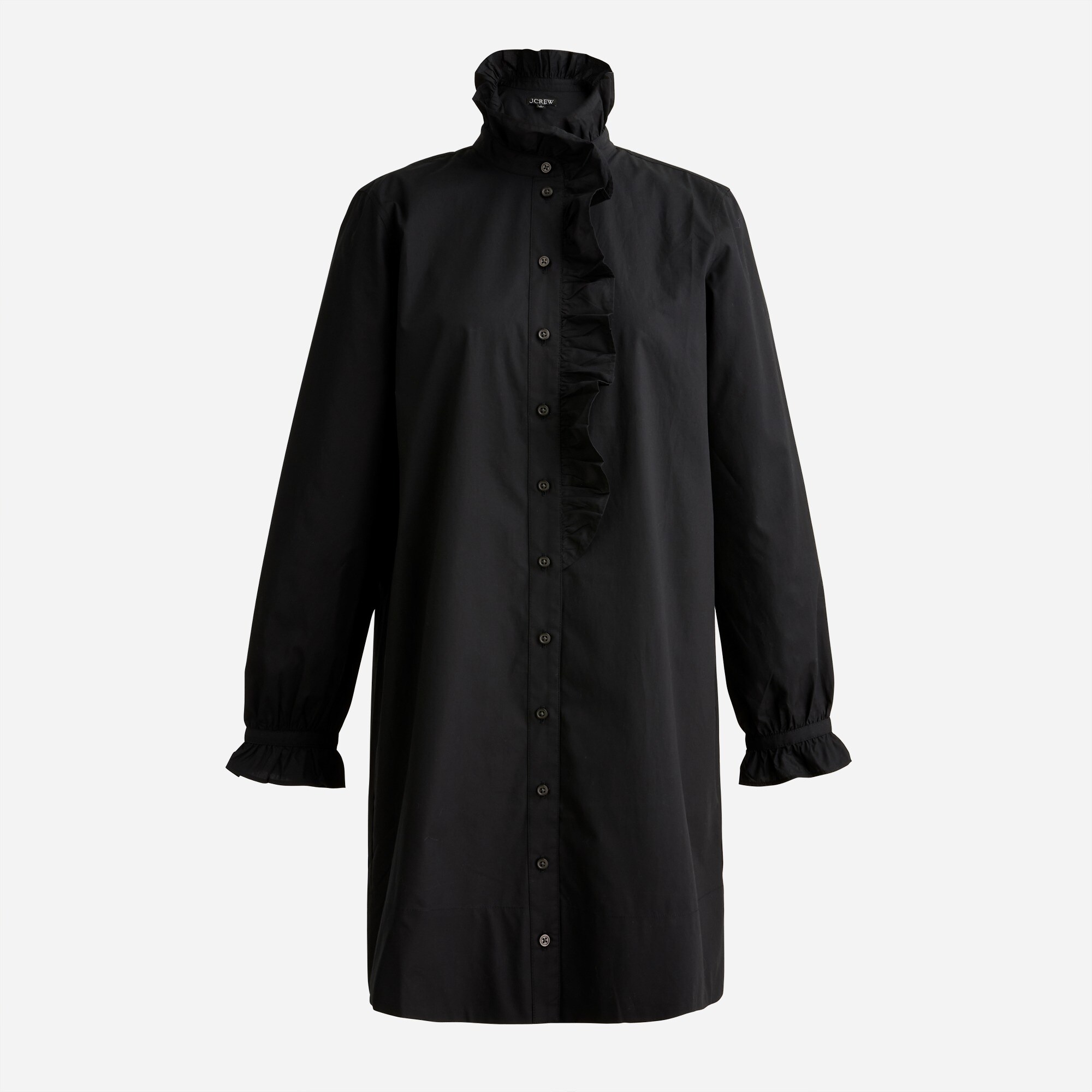  Cottage shirt-dress in cotton poplin