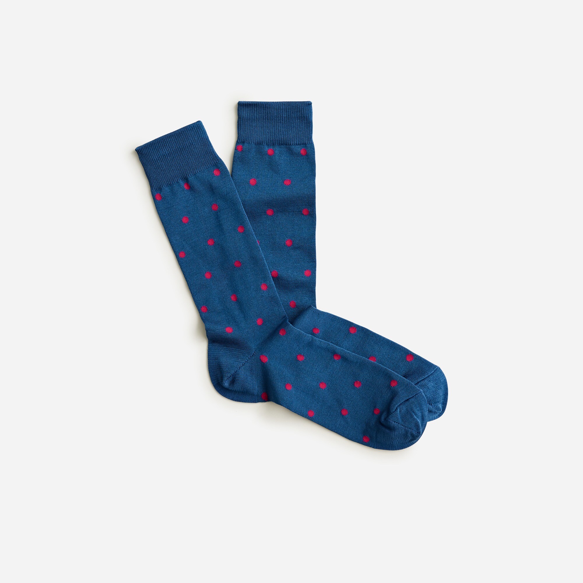 Dress socks in dots