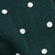 Dress socks in dots Green