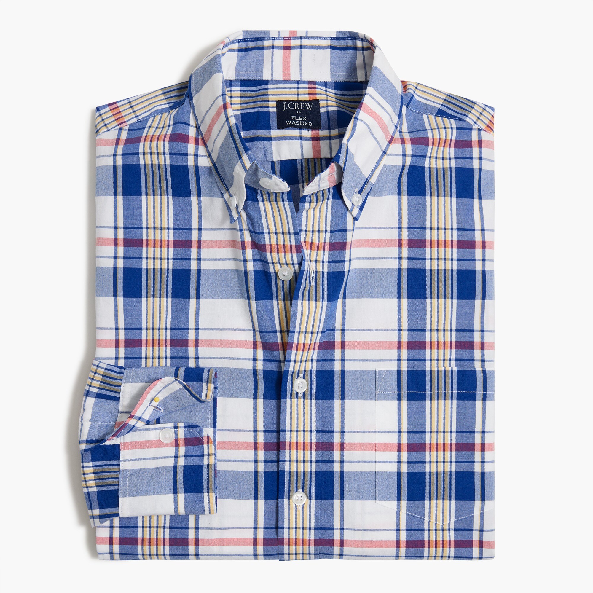  Plaid flex casual shirt