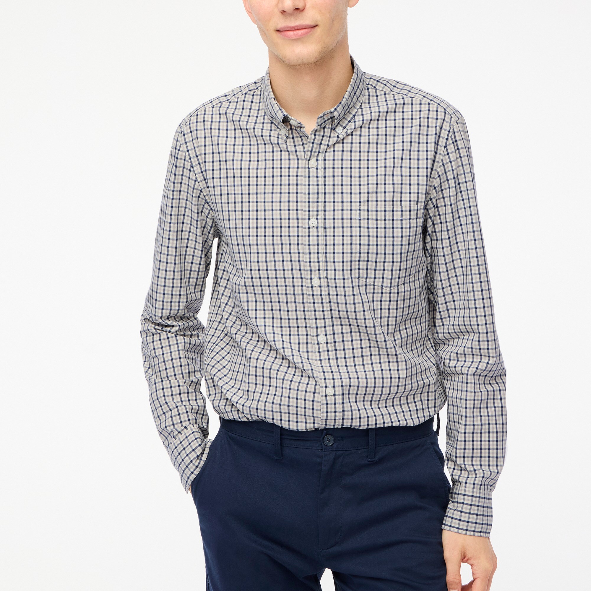 factory: classic flex casual shirt for men