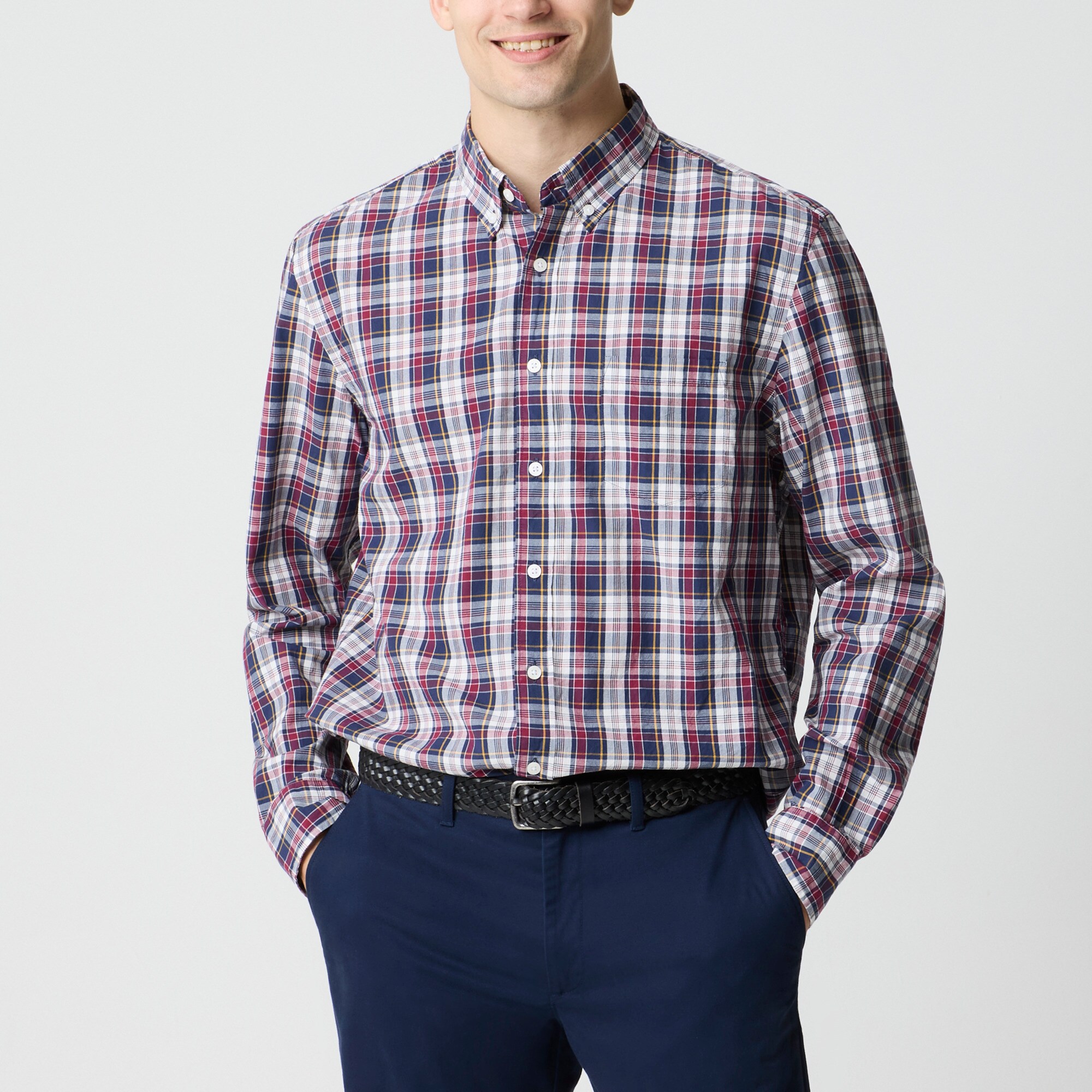  Slim flex casual shirt