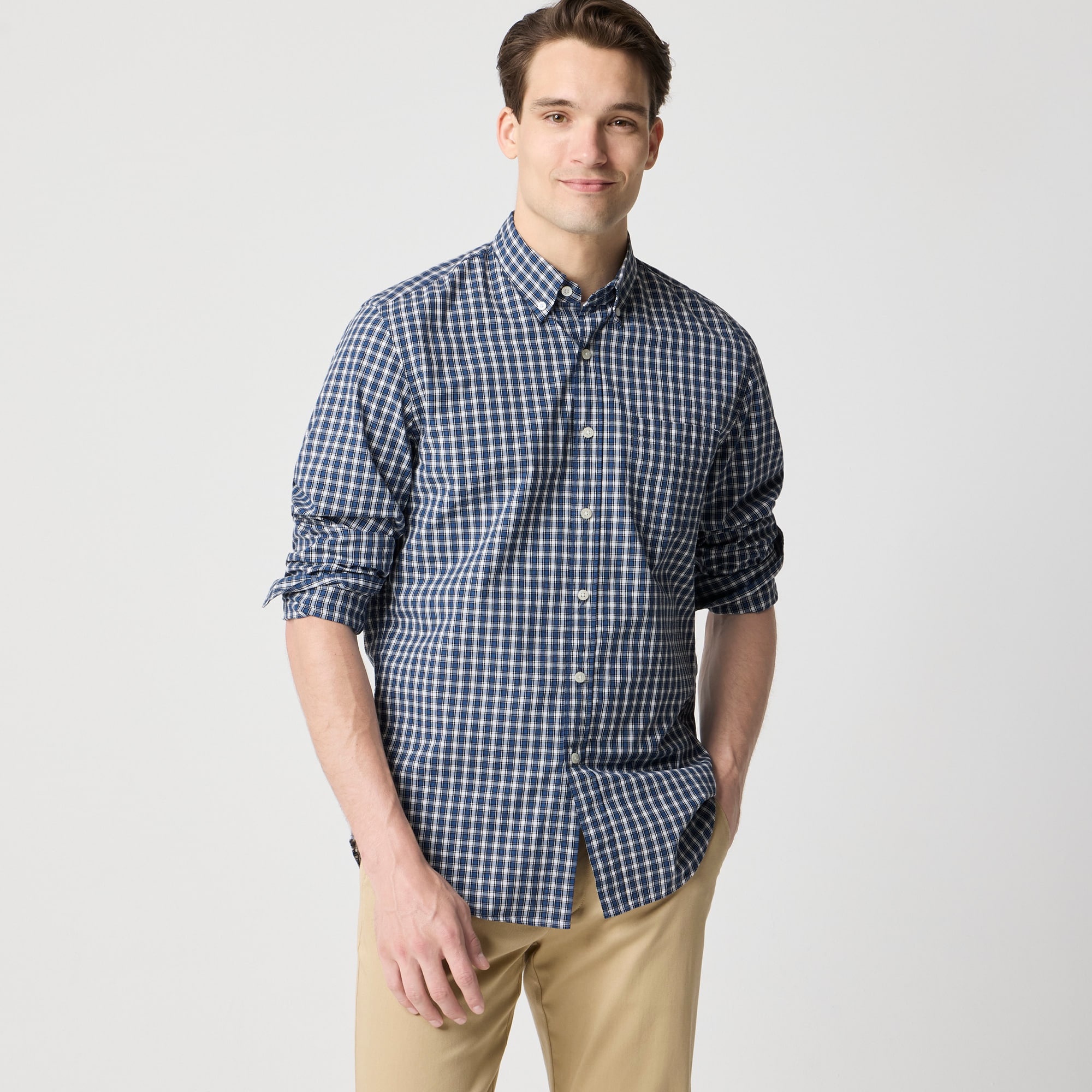 mens Classic flex casual shirt