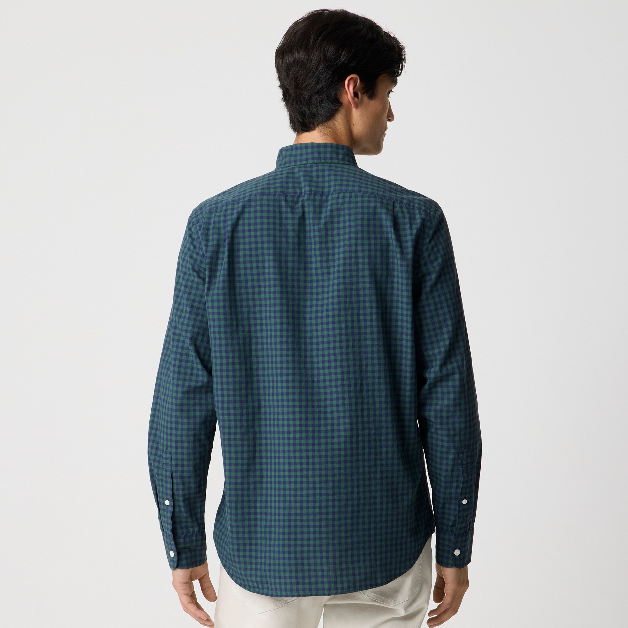 Slim-fit flex casual shirt